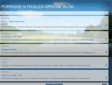 Tablet Screenshot of porridgeblog.blogspot.com