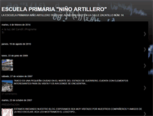Tablet Screenshot of ninoartillero.blogspot.com