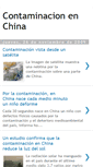 Mobile Screenshot of contaminacion-china.blogspot.com
