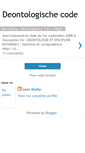 Mobile Screenshot of deontologischecode.blogspot.com