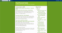 Desktop Screenshot of food-pyramid-guide.blogspot.com