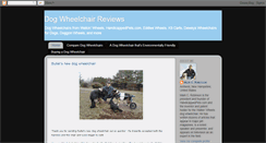 Desktop Screenshot of dogwheelchairs.blogspot.com