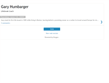 Tablet Screenshot of aboutcoachgary.blogspot.com