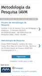 Mobile Screenshot of metodologiadapesquisaavm.blogspot.com