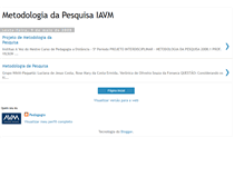 Tablet Screenshot of metodologiadapesquisaavm.blogspot.com