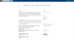 Desktop Screenshot of jewishcoffee.blogspot.com