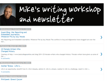 Tablet Screenshot of mikeswritingworkshop.blogspot.com