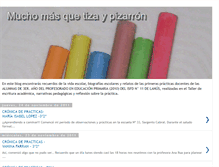 Tablet Screenshot of muchomasquetizaypizarron.blogspot.com