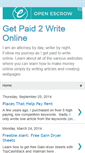 Mobile Screenshot of paid2writeonline.blogspot.com