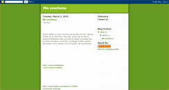 Desktop Screenshot of misaventurasparaespanoldos.blogspot.com