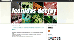 Desktop Screenshot of leonidasdeejay.blogspot.com