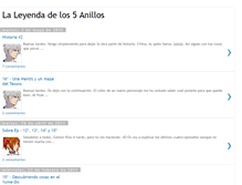 Tablet Screenshot of laleyendadelos5anillos.blogspot.com