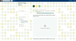 Desktop Screenshot of duluthrawnews.blogspot.com