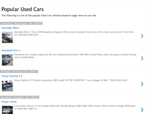 Tablet Screenshot of popularusedcars.blogspot.com