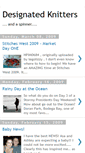 Mobile Screenshot of designatedknitters.blogspot.com