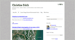 Desktop Screenshot of cfolch.blogspot.com