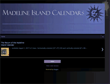 Tablet Screenshot of madelineislandcalendar.blogspot.com