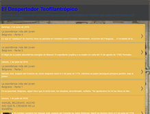 Tablet Screenshot of eldespertadorteofilantropico.blogspot.com