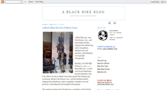Desktop Screenshot of ablackbikeinc.blogspot.com
