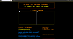 Desktop Screenshot of deutschlandprotokoll.blogspot.com