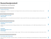 Tablet Screenshot of deutschlandprotokoll.blogspot.com