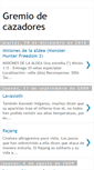 Mobile Screenshot of gremiodecazadores.blogspot.com
