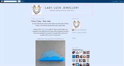 Desktop Screenshot of ladyluckjewellery.blogspot.com