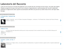 Tablet Screenshot of laboratoriodelracconto.blogspot.com