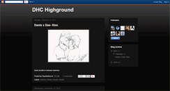 Desktop Screenshot of dhchighground.blogspot.com