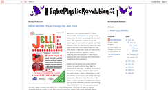 Desktop Screenshot of fakeplasticrevolution.blogspot.com