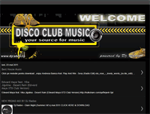 Tablet Screenshot of discoclubmusic.blogspot.com