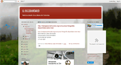 Desktop Screenshot of eloccidentario.blogspot.com