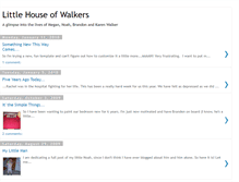 Tablet Screenshot of littlehouseofwalkers.blogspot.com