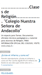 Mobile Screenshot of colegioandacollo.blogspot.com