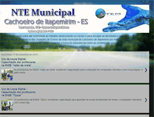 Tablet Screenshot of ntemunicipal-cachoeiro.blogspot.com