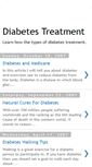 Mobile Screenshot of diabetes-treatment-info.blogspot.com