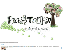 Tablet Screenshot of peasandtanksmama.blogspot.com