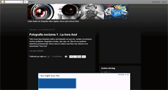 Desktop Screenshot of fotografiaincreible.blogspot.com