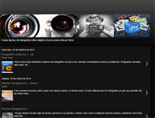 Tablet Screenshot of fotografiaincreible.blogspot.com