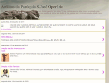 Tablet Screenshot of acolitosdaparoquiasaojoseoperario.blogspot.com