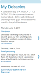 Mobile Screenshot of mydebacles.blogspot.com