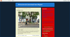 Desktop Screenshot of direcciondejuventudsanmiguel.blogspot.com