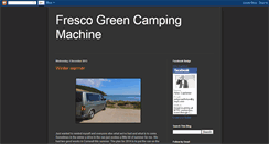 Desktop Screenshot of frescogreencampingmachine.blogspot.com