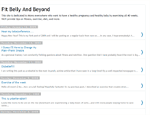 Tablet Screenshot of fitbellyandbeyond.blogspot.com