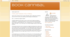 Desktop Screenshot of bookcannibal.blogspot.com