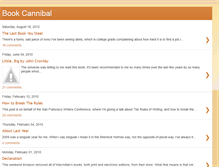 Tablet Screenshot of bookcannibal.blogspot.com