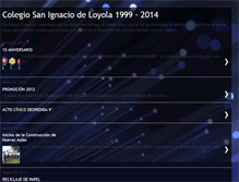 Tablet Screenshot of colegiosanig.blogspot.com