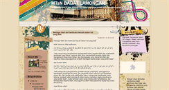 Desktop Screenshot of mtsnbabat.blogspot.com