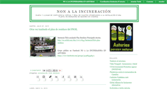 Desktop Screenshot of noalaincineracion.blogspot.com