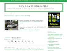 Tablet Screenshot of noalaincineracion.blogspot.com